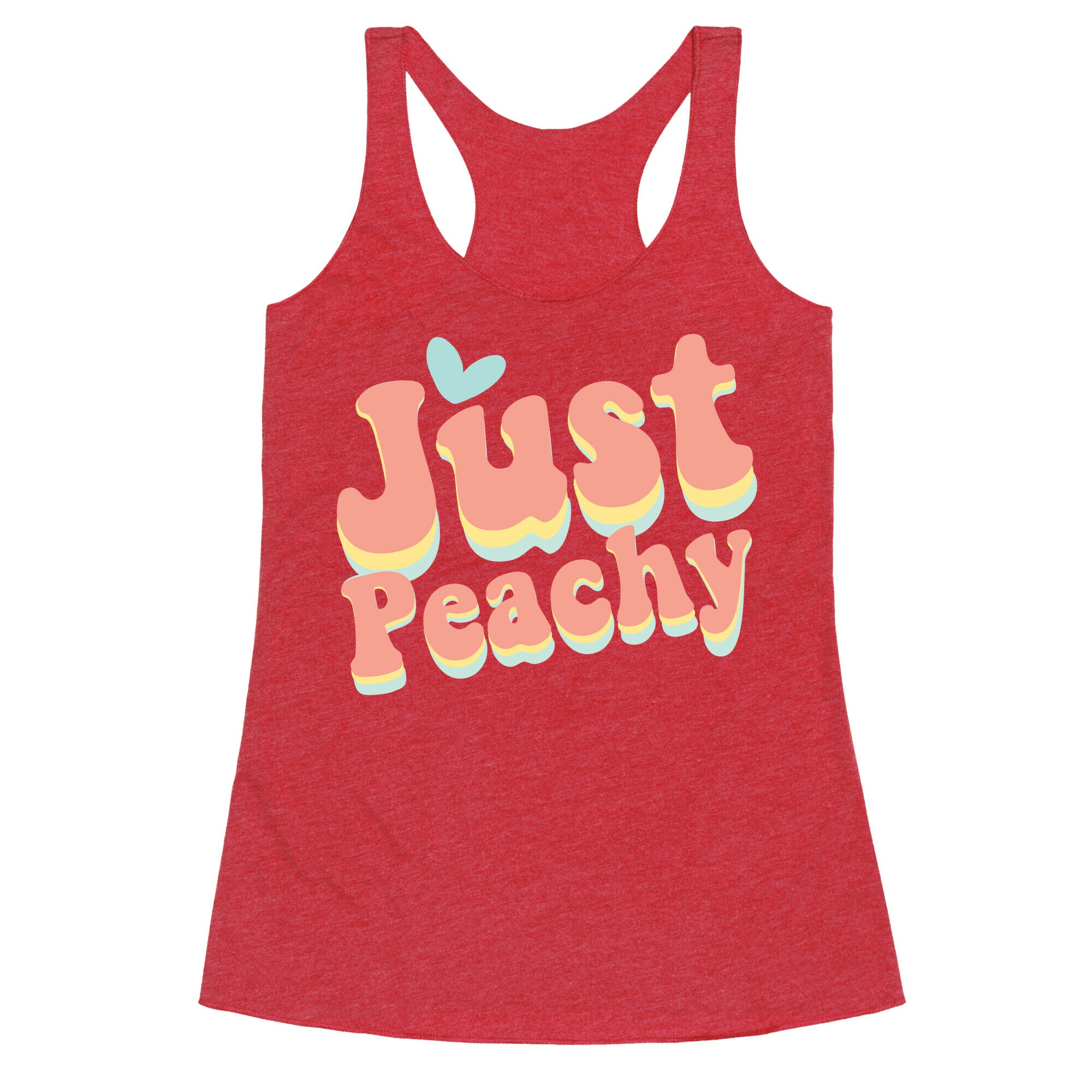 Just Peachy Racerback Tank